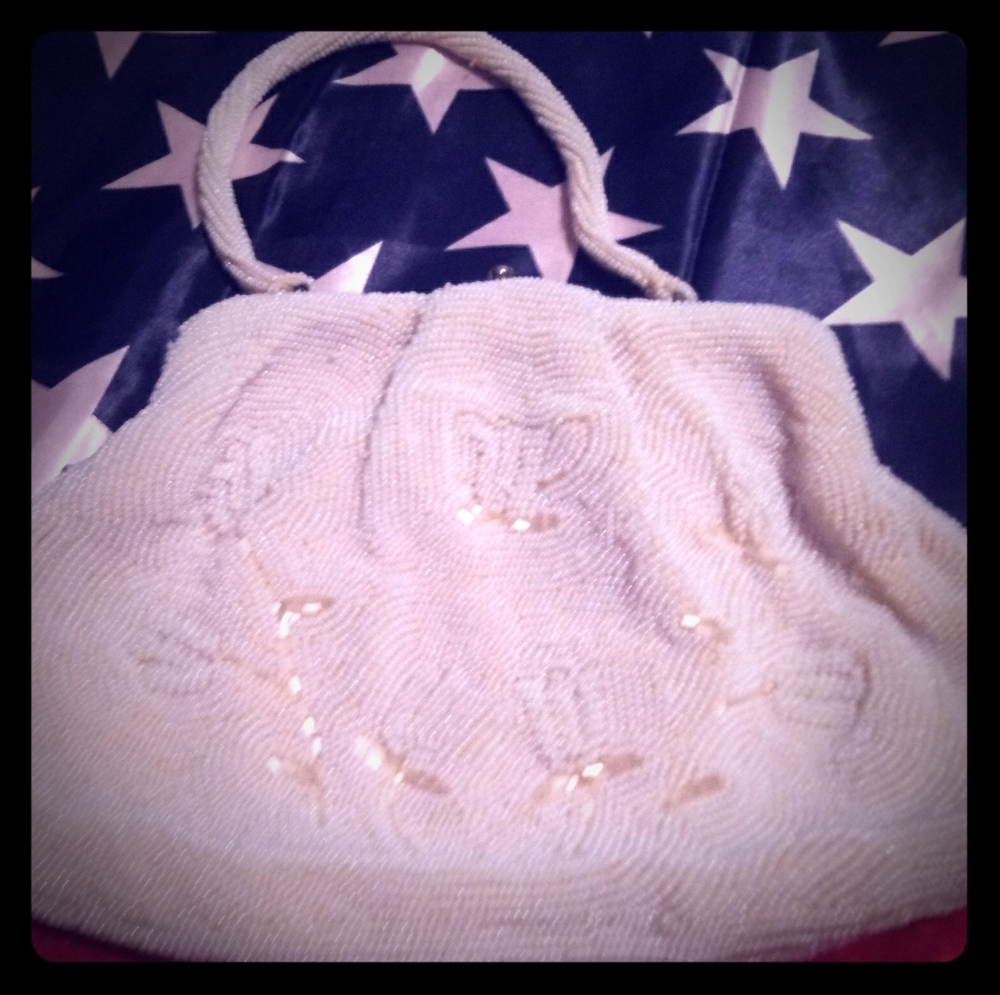 Japanese made, 100% completely beaded purse&wallet